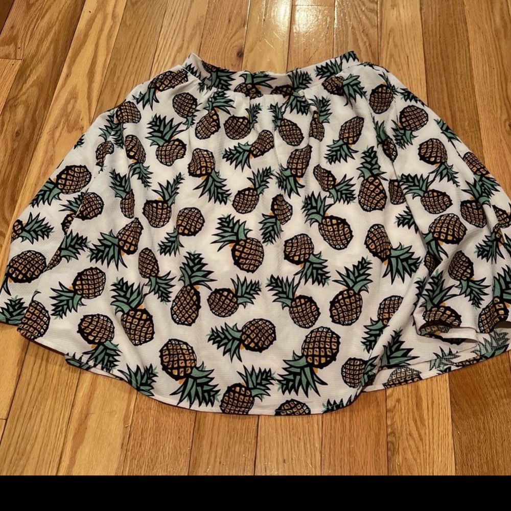 Piece goods pineapple skirt